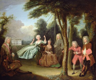 Viscount Tyrconnel with his Family by Philippe Mercier